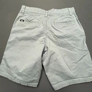 RSQ Chino Shorts Men's 28 Light Blue Mid Length Casual Streetwear Skater Stretch